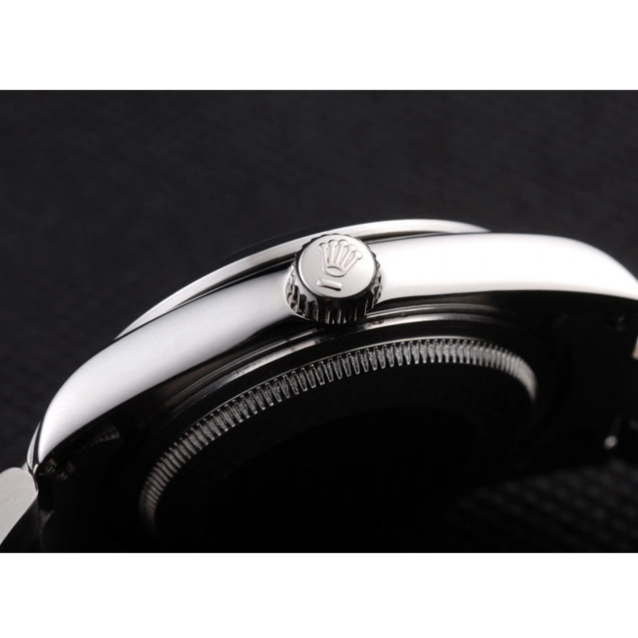 Aaa fake watches Rolex Explorer Dial Black 98087 Stainless Polished Steel 0723